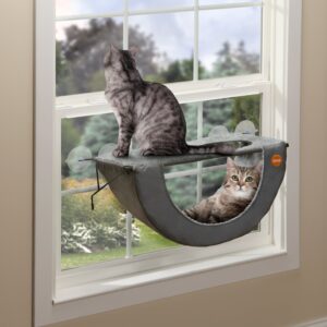 K&H EZ Mount Double Window Hammock Cat Window Perch