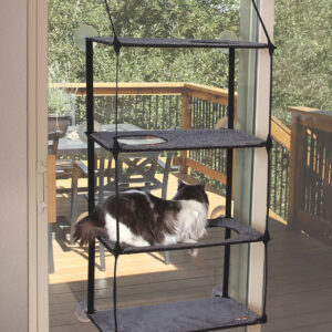 K&H EZ Mount Window Kitty Sill Quad Stack