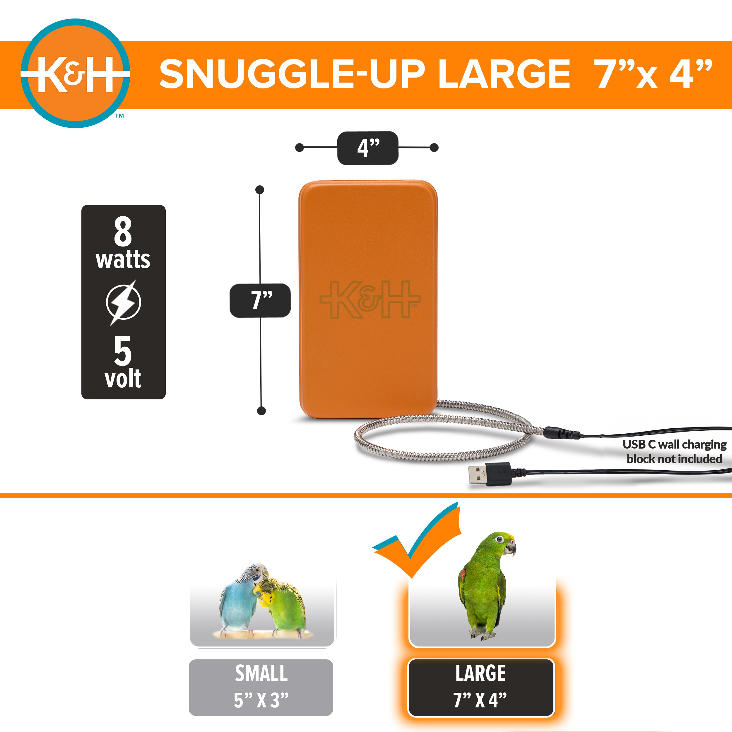K&H Snuggle Up Bird Warmer - Image 4