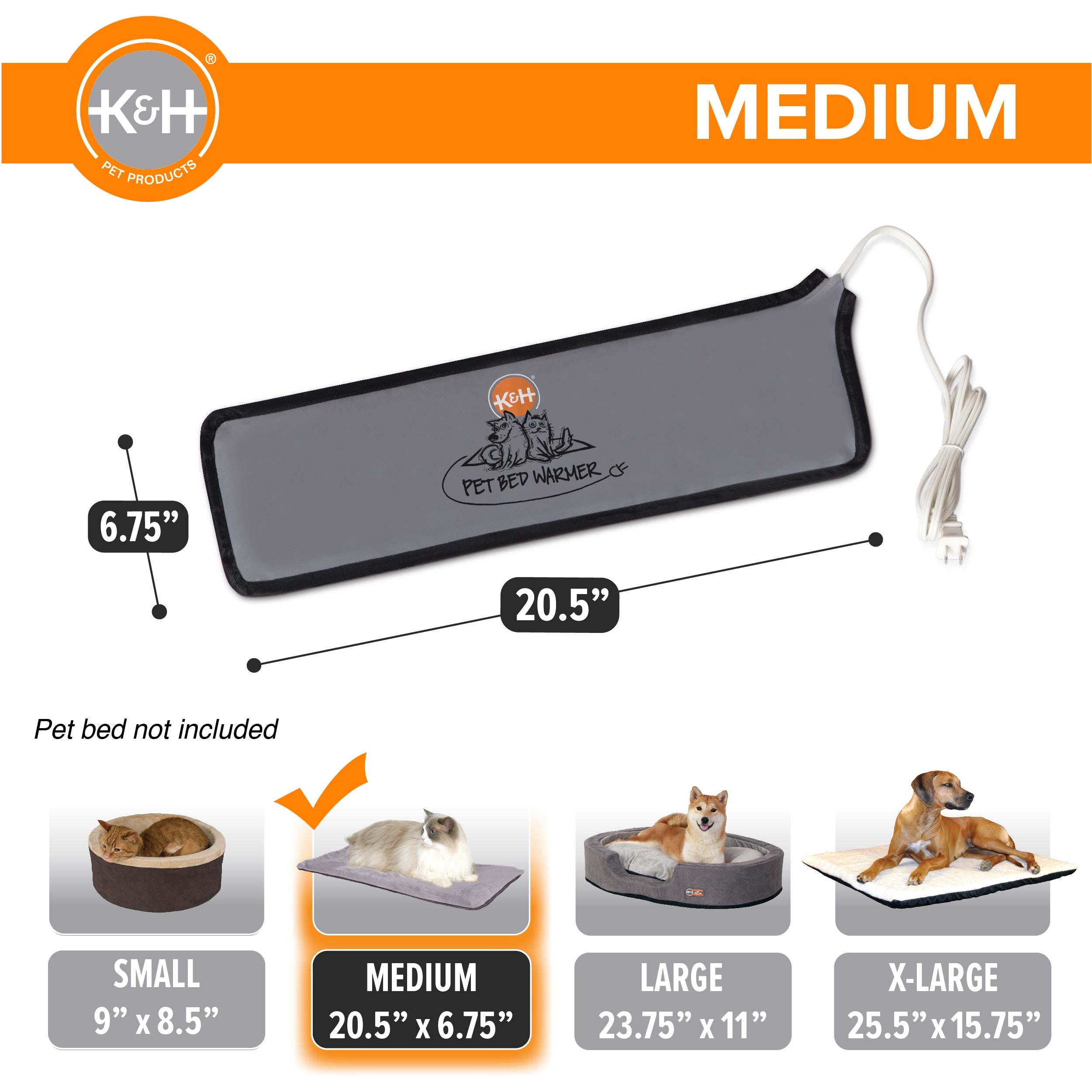 K&H Pet Bed Warmer - Gray - Image 7